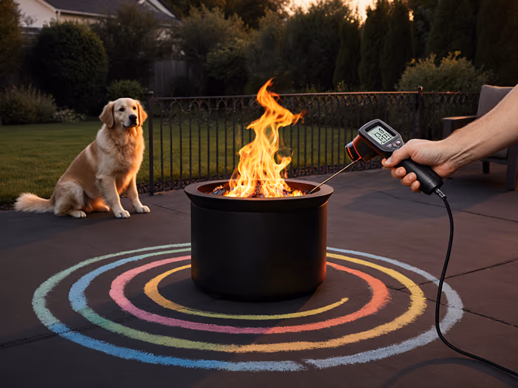 Pet-Safe Fire Pit: Map Heat Zones in 3 Minutes