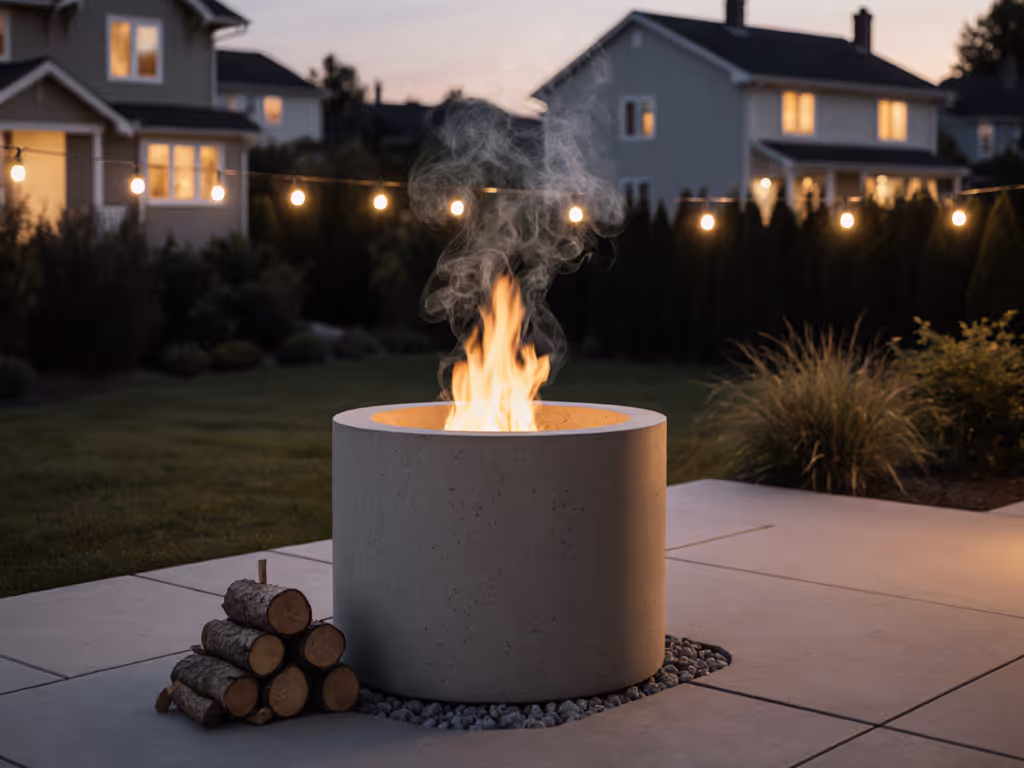 Proven Maya Concrete Fire Bowl Review: Neighbor-Friendly Warmth