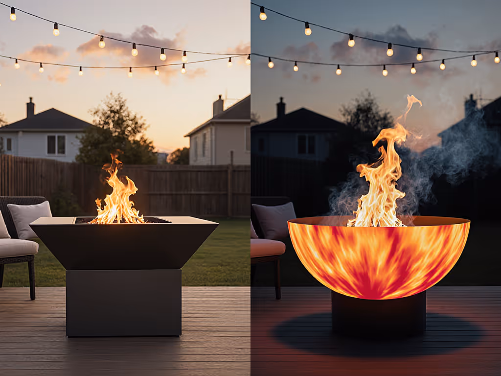 Rectangular vs Round Fire Pit: Thermal Performance Data
