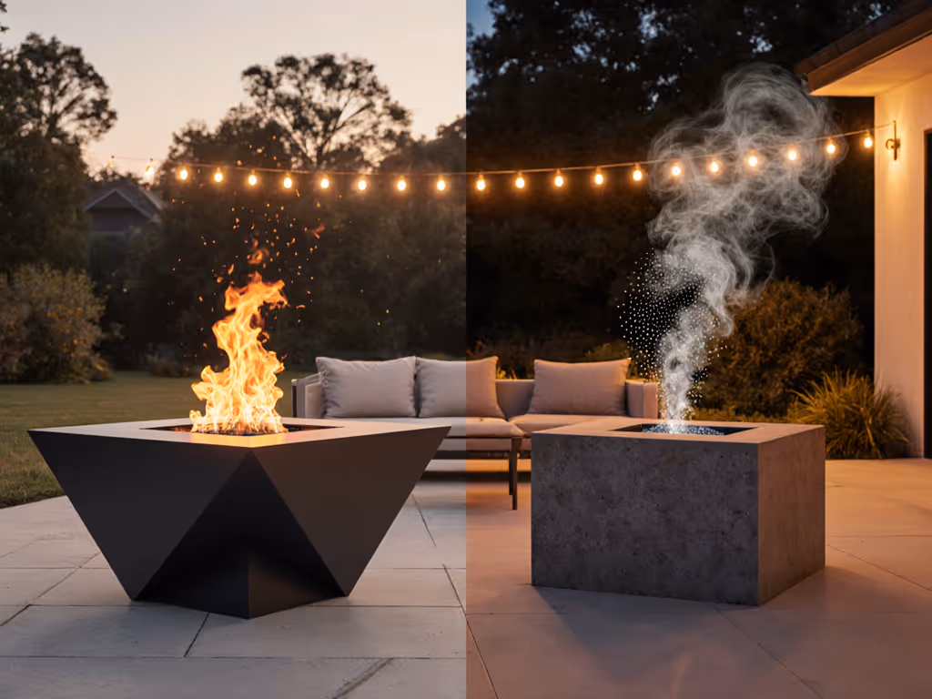 Steel Fire Pit vs Concrete: Cleaner, Multi-Sensory Truths